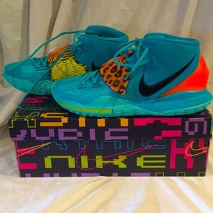 Kyrie 6 oracle aqua/black-opti yellow